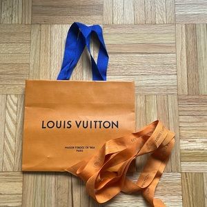Authentic Louis Vuitton Bag and Ribbon